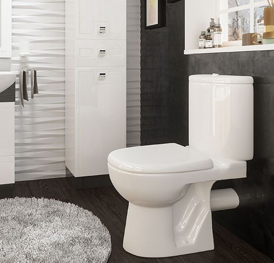 Унитаз Кировская Керамика Rosa Элеганс Выпуск Горизонтальный