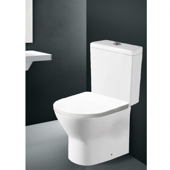 Унитаз Grossman GR-4448 Горизонтальный Выпуск Безободковый